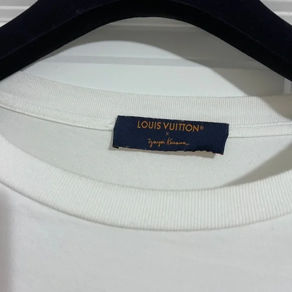 Authentic Louis Vuitton X yayoi kusama Unisex Pumpkin Print T-shirt - Picture 4 of 7